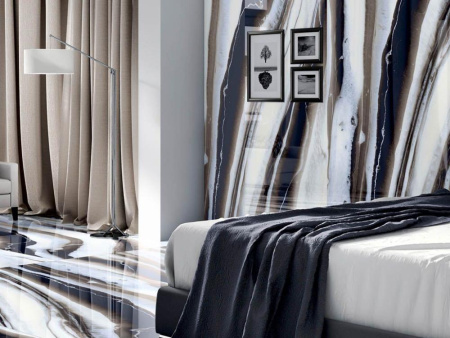 Керамогранит Titanium Calacatta Venato (N20350) 120x280 от Neodom (Индия)