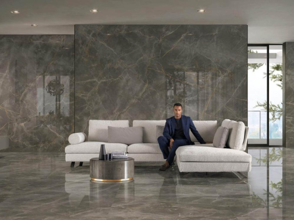 Керамогранит Marvel X Calacatta Apuano Lappato (AFU2) 120x240 от Atlas Concorde (Италия)