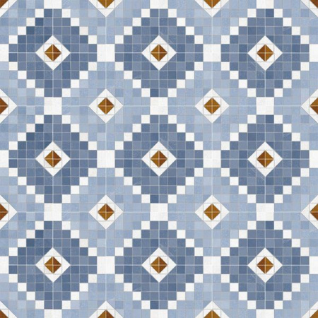 Керамогранит Marly-R Azul 20x20 от Vives Ceramica (Испания)