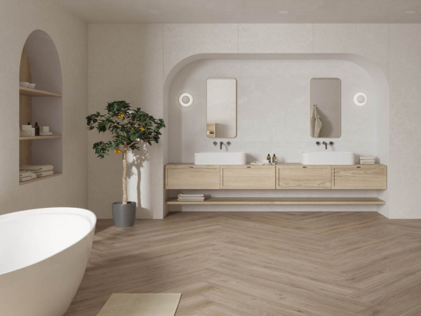 Настенная плитка VERBIER TAUPE DECOR SP/R 33.3x100 от Peronda (Испания)