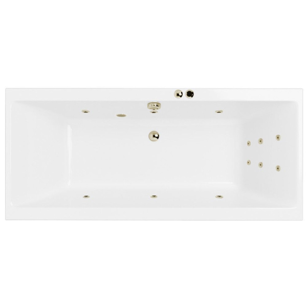 Ванна EXCELLENT Pryzmat 200x90 "LINE" (бронза)