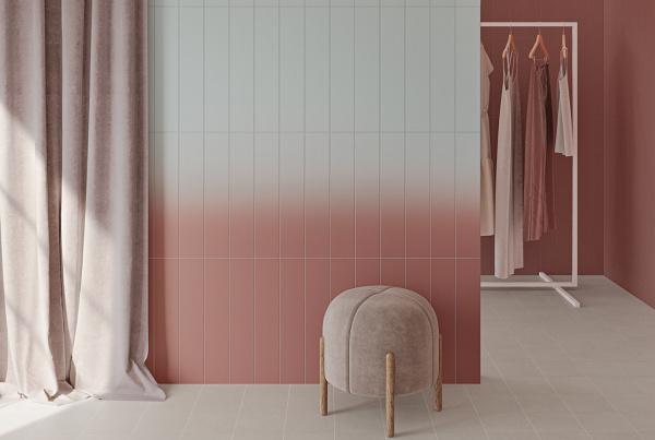 Настенная плитка MELANGE LAKE TALC (132678) 10.7x54.2 от WOW (Испания)