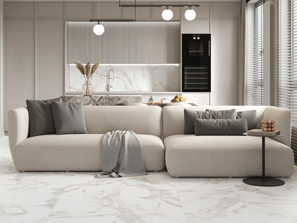 Керамогранит Adelaida белый AD 0070 60x60 от Ceradim (Индия)