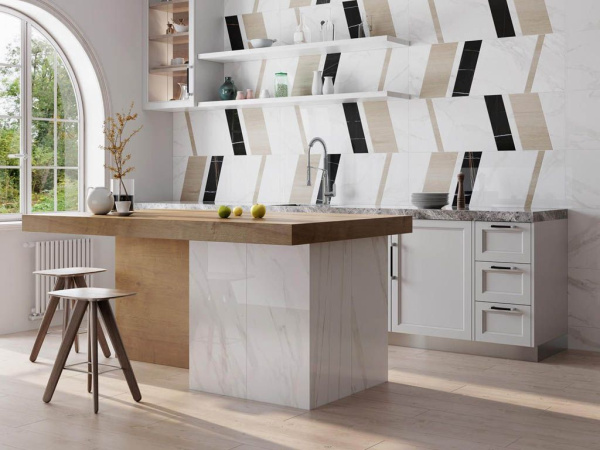 Декор Бертран 1 микс (ID129) 40x120x10 от Kerama Marazzi (Россия)