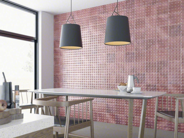 Декор Luca Picos Granate-B 20x20 от Vives Ceramica (Испания)