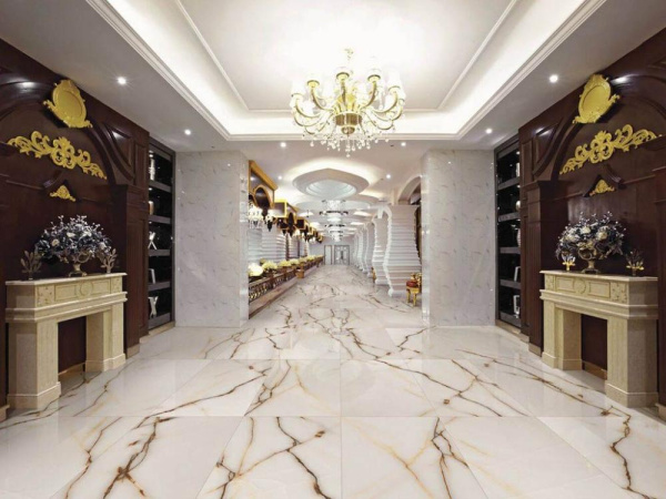 Керамогранит Splendida Marble Soft Statuario Platinum Carving (N40019) 60x120 от Neodom (Индия)