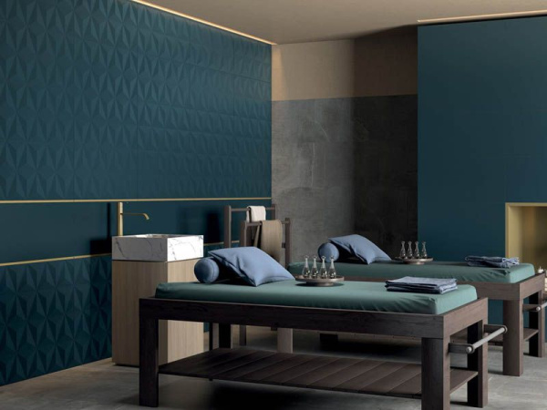 Бордюр 4D Profile Gold Rose 2x80 от Marca Corona (Италия)