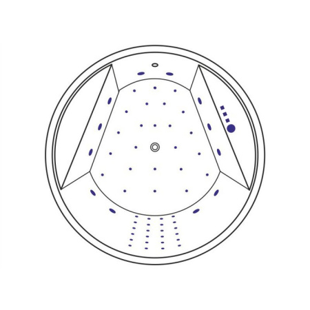 Ванна EXCELLENT Great Arc 160 "NANO" (золото)