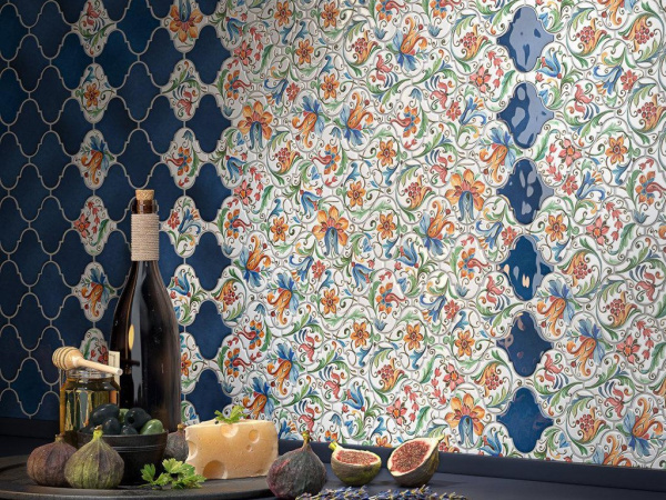 Декор Арабески Тоскана 1 глянцевый (VT/A577/65000) 6.5x6.5x0.7 от Kerama Marazzi (Россия)