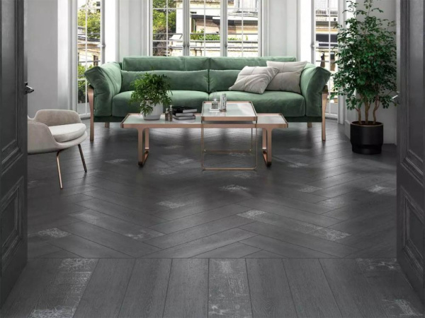 Керамогранит Абете DD550000R серый светлый обрезной 30x179 от Kerama Marazzi (Россия)