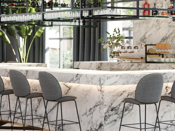 Керамогранит Xlight Premium Nuba White Polished (6 мм) (C229802851) 120x250 от XLight (Испания)