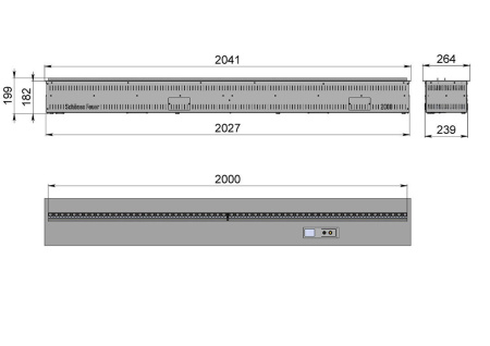 Электрический очаг Schones Feuer 3D FireLine 2000