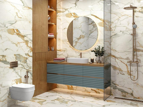 Керамогранит Calacatta Borghini полированный (60120CBO55P) 60x120 от LCM (Индия)