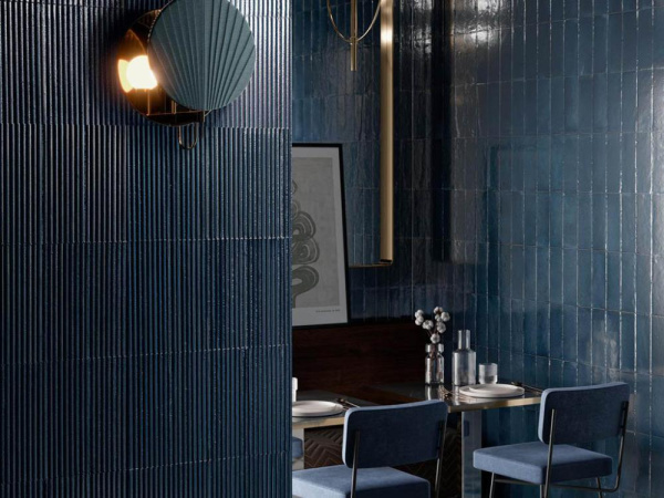 Керамогранит Rice Bianco dec Leaf lux (M96T) 5x15 от Marazzi Italy (Италия)