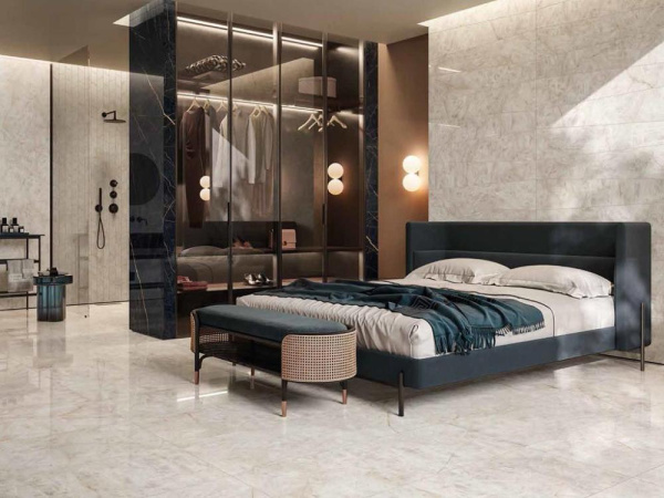 Керамогранит SUPREME TREASURE CALACATTA EMERALD LUX (0008836) 120x280 от Flaviker (Италия)