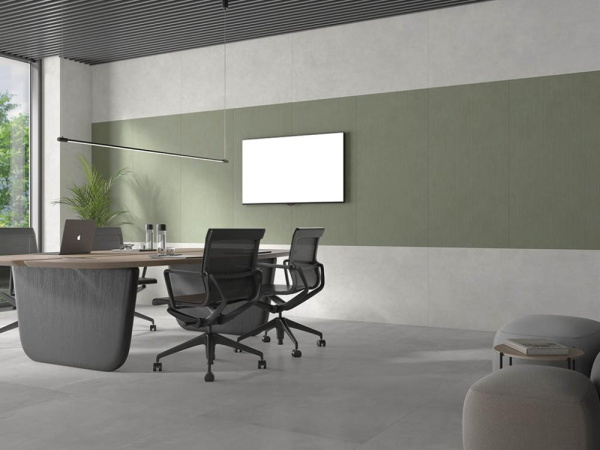 Керамогранит RLV CARVE STUCCO BLUE REC 75x150 от TAU Ceramica (Испания)