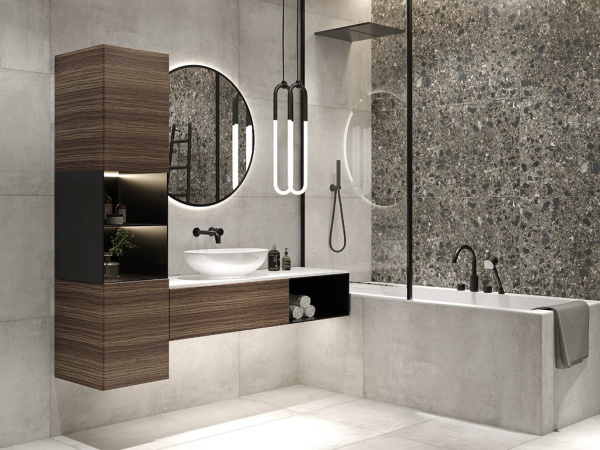 Фронтальная ступень Beton G-1101/MR/st01 29.4x120 от Grasaro (Россия)