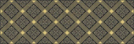 Декор Royal чёрный 20x60 от Laparet
