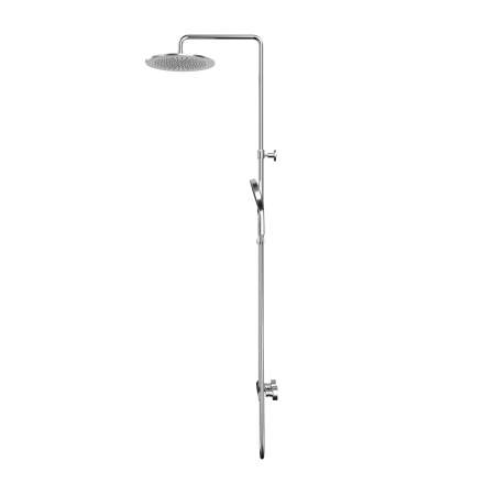 Система для душа наружного монтажа WHITECROSS Y Y1244TOPNIB (брашированный никель)