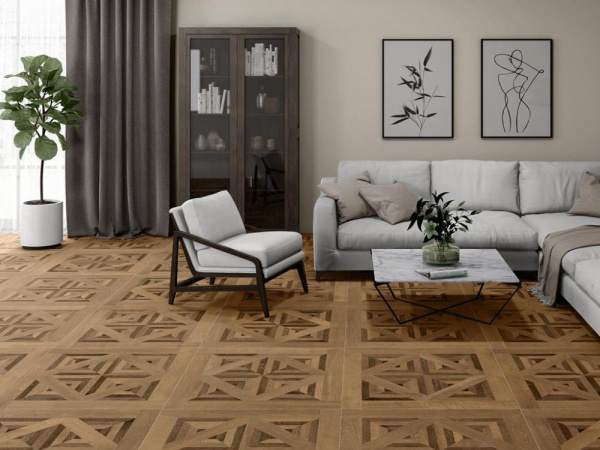 Керамогранит ES.OLDMANOR DARK (матовый) Rect. 90x90 от Pamesa (Испания)