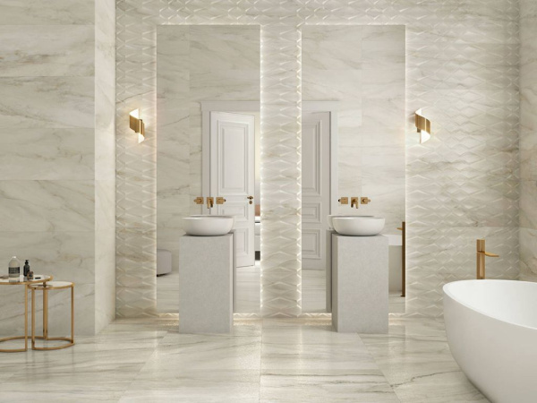 Настенная плитка VENUS ARC CREMA (JEV620) 40x120 от Saloni Ceramica (Испания)