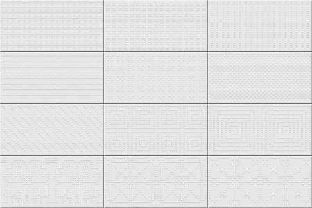 Декор Fatracci Blanco 10x20 от Vives Ceramica (Испания)