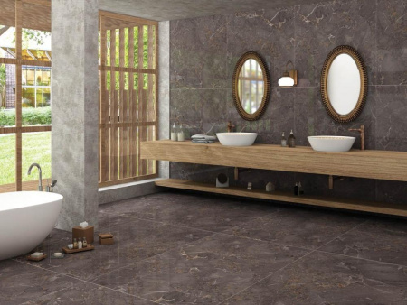 Керамогранит BRECCIA VERSAILIES ROSSO 120x180 от Maimoon Ceramica (Индия)