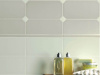Вставка TOZZETTO BIANCO T13 3x3 от Grazia Ceramiche (Италия)