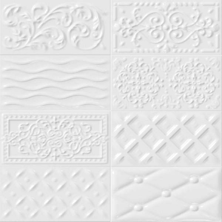 Декор Raspail Blanco 10x20 от Vives Ceramica (Испания)