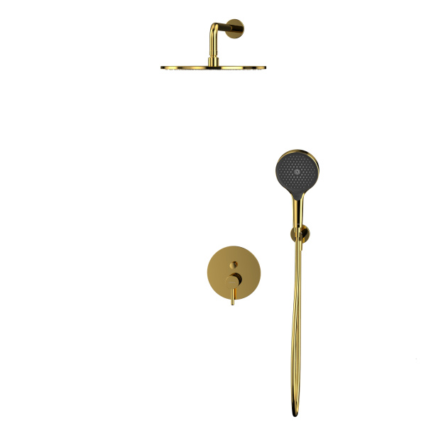 Система для душа скрытого монтажа WHITECROSS Y YSET04TOPGL (золото)