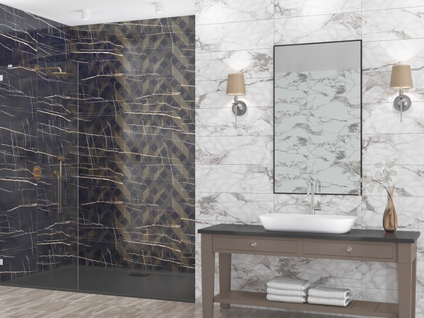 Декор ROYAL BIANCO PLATINO 24.2x70 от Керлайф (Россия)