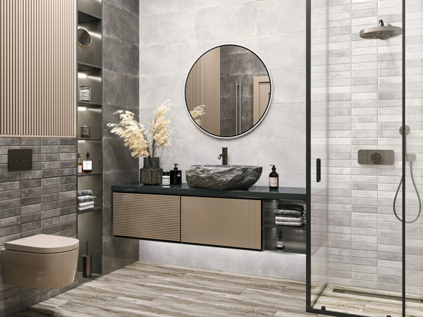 Настенная плитка Elbrus Gray (WT36ELR15) 30x60 от New Trend (Россия)