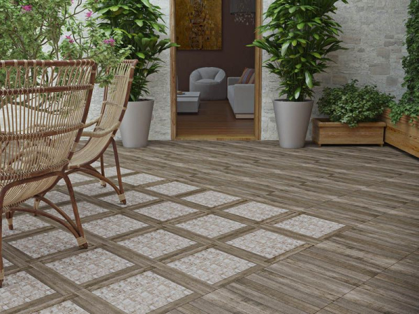 Керамогранит Oxford C-OX4R112D коричневый 42x42 от Cersanit (Россия)