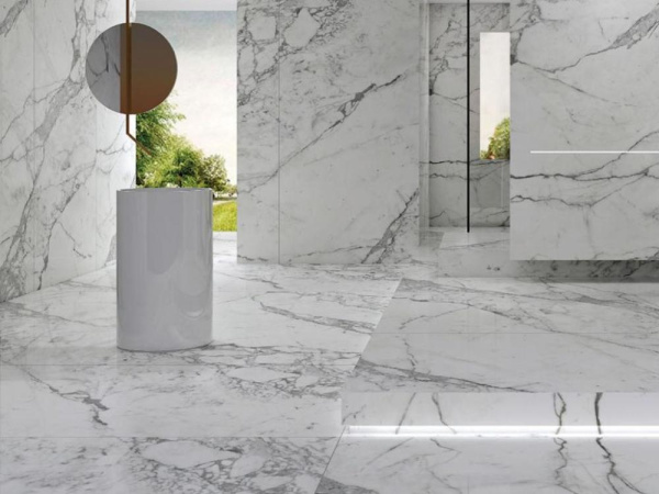 Керамогранит Statuario Bianco Full Body Italy Polished (12 мм) (MN003APT321612) 160x320 от Moreroom (Китай)