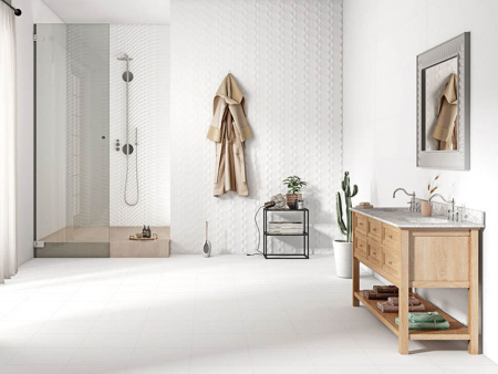 Настенная плитка POLAR WHITE ACROSS 30x90 от Gravita (Индия)