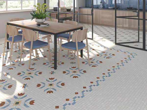 Керамогранит Seine-R Basalto 120 120x120 от Vives Ceramica (Испания)