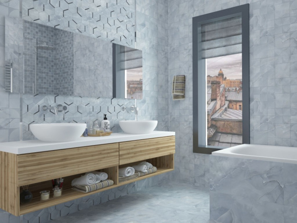 Мозаика ONICE BLU 30x30 от Керлайф (Россия)