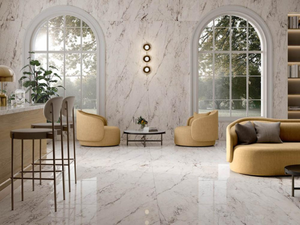 Керамогранит MARMI SICILIANI Avorio Segesta Lap Ret (273002) 120x280 от AVA Ceramica (Италия)