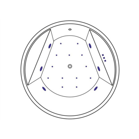 Ванна EXCELLENT Great Arc 160 "RELAX" (золото)