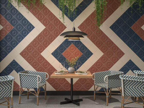 Декор Аква Альта 1 бежевый матовый структура (SOA002) 20x20x9.5 от Kerama Marazzi (Россия)