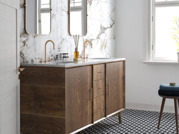 Керамогранит STAMP BLACK GLZ.POR.TL (S17612.6) 20x20 от Yurtbay (Турция)