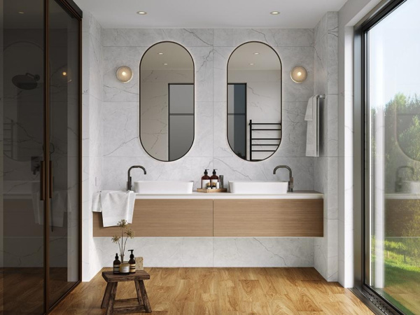 Керамогранит Connect Pearl светло-серый матовый (SG50004720R) 59.5x119.1 от Laparet