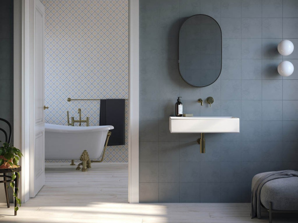 Напольная плитка Pamp 2 (DB_031) 20x20 от Creto (Россия)