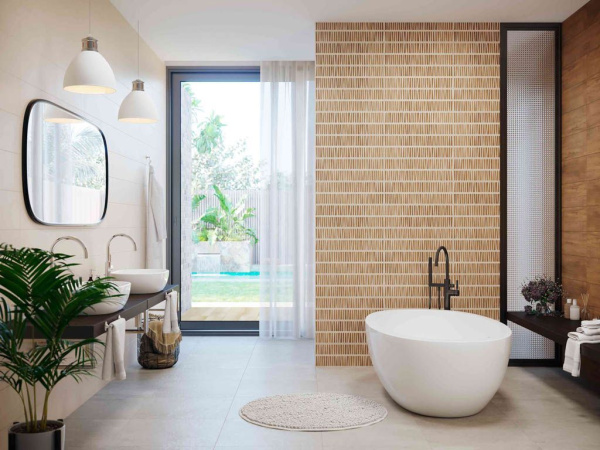 Вставка Salutami lace mix 20x60 от Creto (Россия)