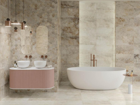 Керамогранит Pav. Nagoya lux marfil 60x120 от Azteca (Испания)