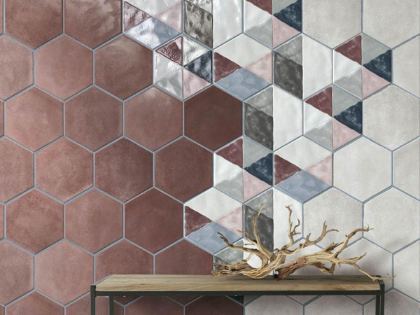 Керамогранит Materia Prima Esag. INSERTO RAINBOW (1069930) 24x27.7 от Cir Ceramiche (Италия)