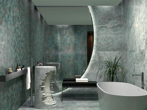 Керамогранит METAL TITANIUM 60x120 от TAU Ceramica (Испания)