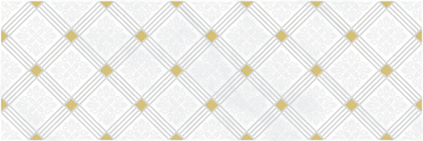 Royal Декор белый 20х60