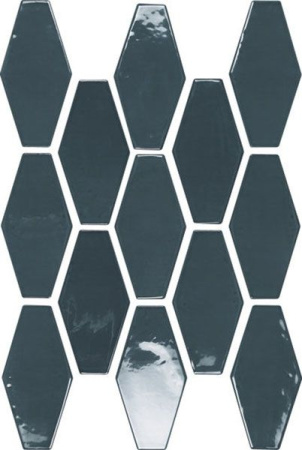 Настенная плитка HARLEQUIN NAVY 10x20 от APE Ceramica (Испания)