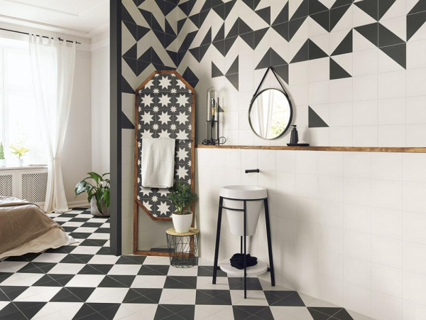 Керамогранит FIRED Star Black Mate 20x20 от Mainzu (Испания)